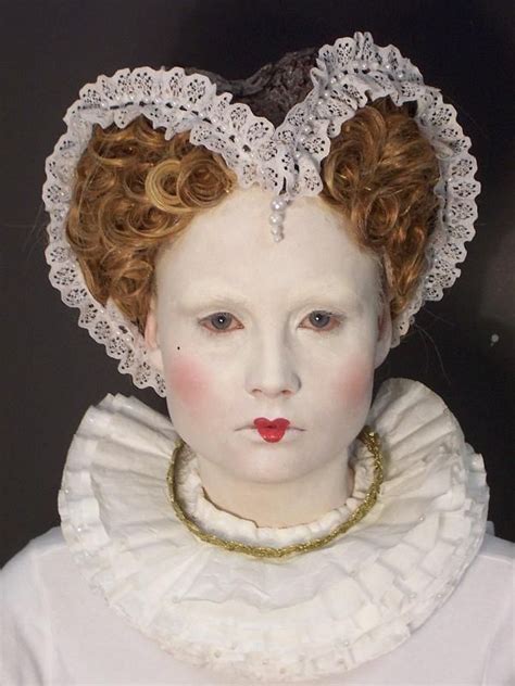 elizabeth era makeup.